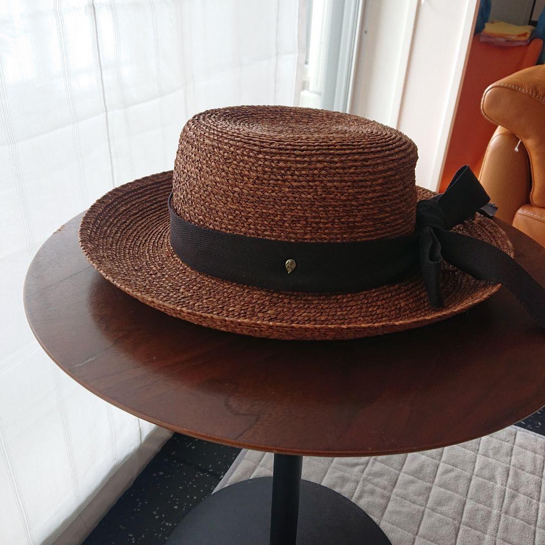 【美品】ヘレンカミンスキー ラフィアハット