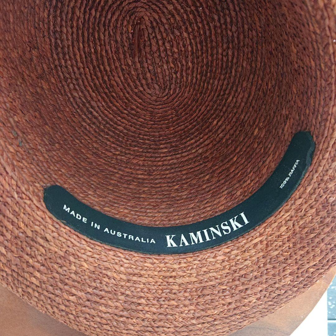 【美品】ヘレンカミンスキー ラフィアハット