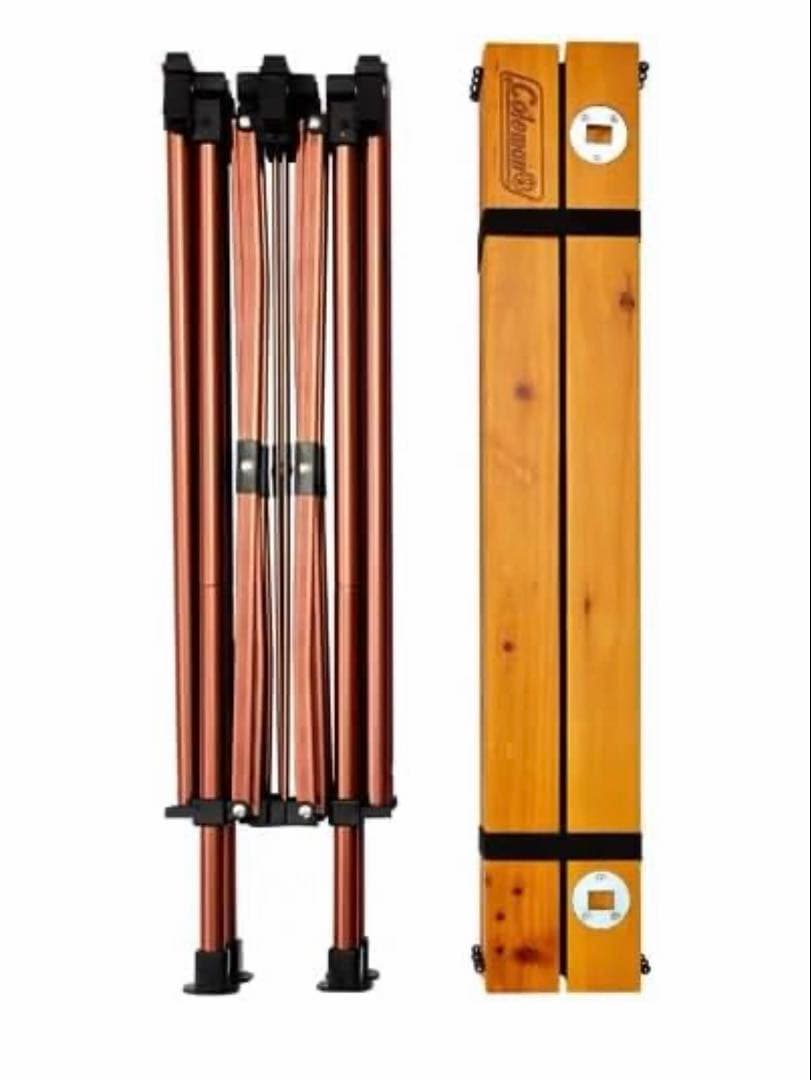 コールマン Coleman ナチュラルウッドロールテーブル クラシック（65）