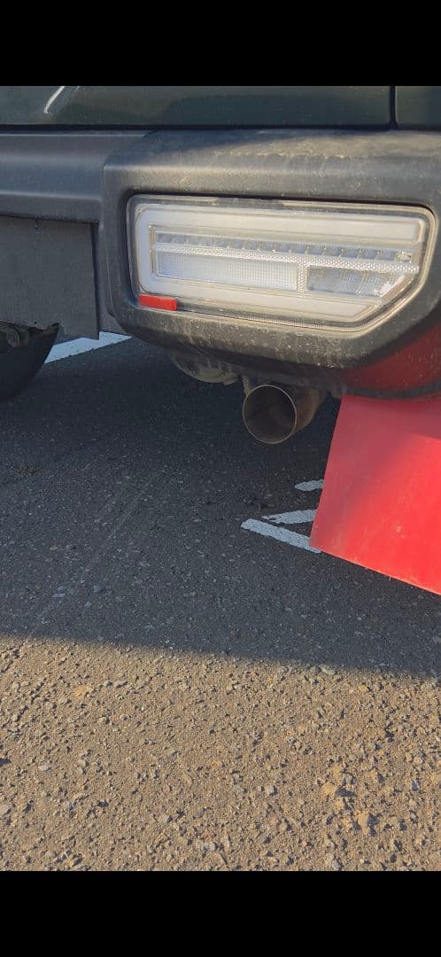 ま*ず様 ジムニー　JB74　JB64　HKSリーガルマフラー