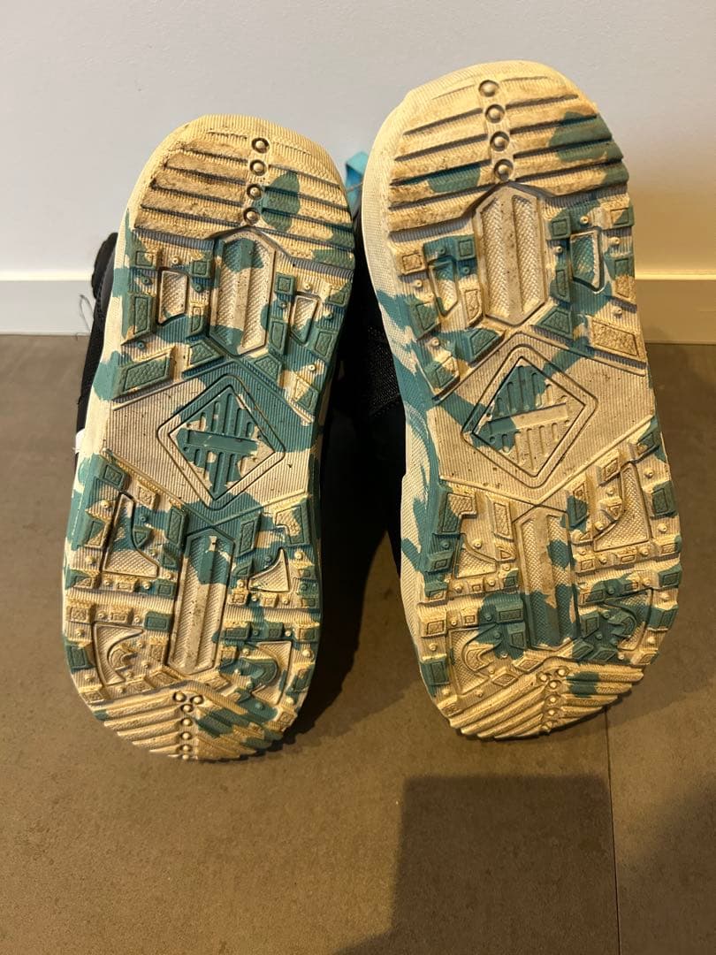 キッズ用 Nature スノーボード130cm、ブーツ、留め具、ケース4点セット