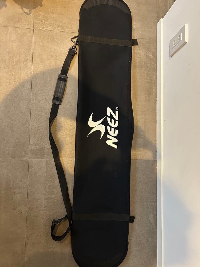 キッズ用 Nature スノーボード130cm、ブーツ、留め具、ケース4点セット