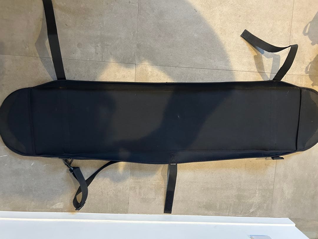 キッズ用 Nature スノーボード130cm、ブーツ、留め具、ケース4点セット