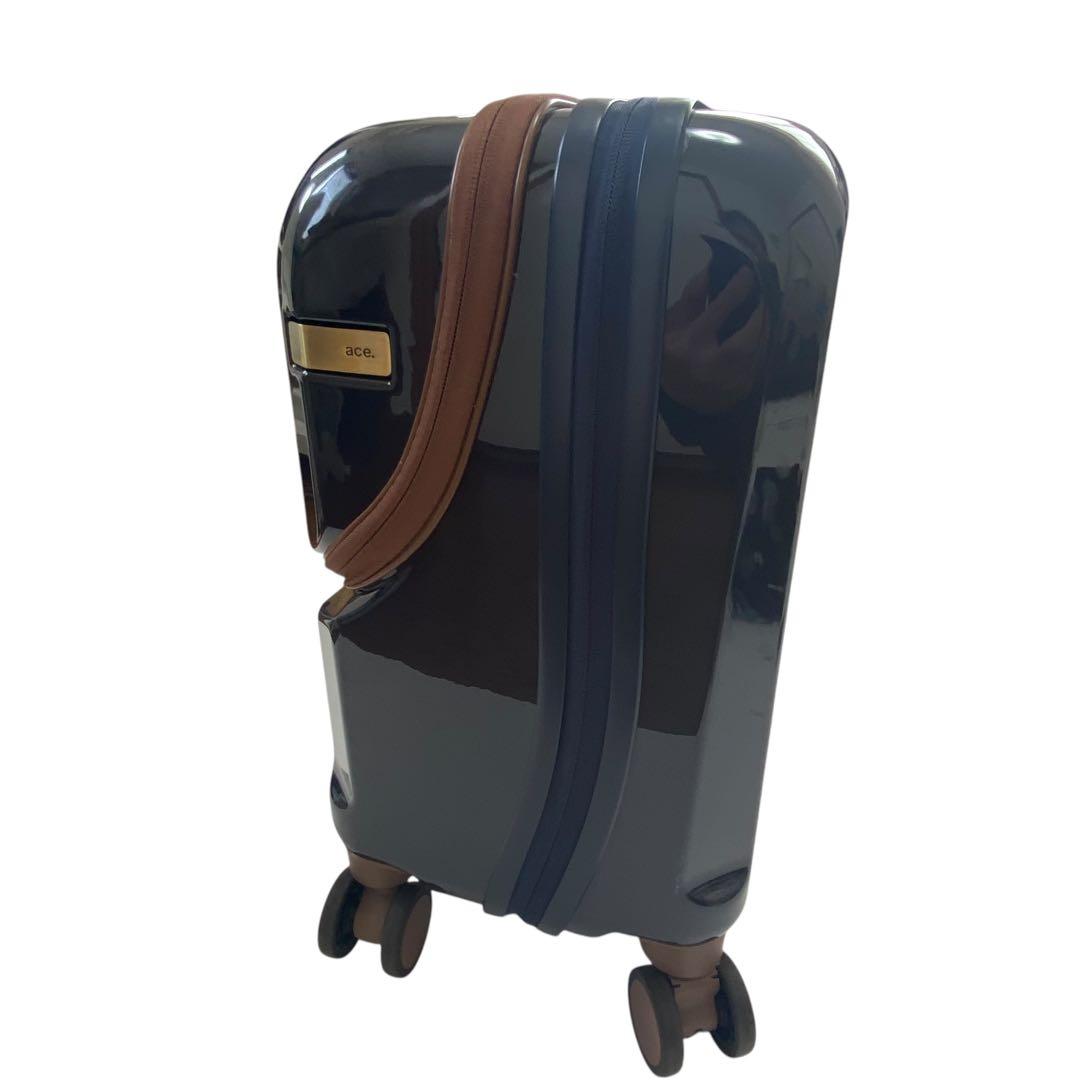 ace TOKYO スーツケース クリーディエ 26L 4輪 機内持込 ネイビー