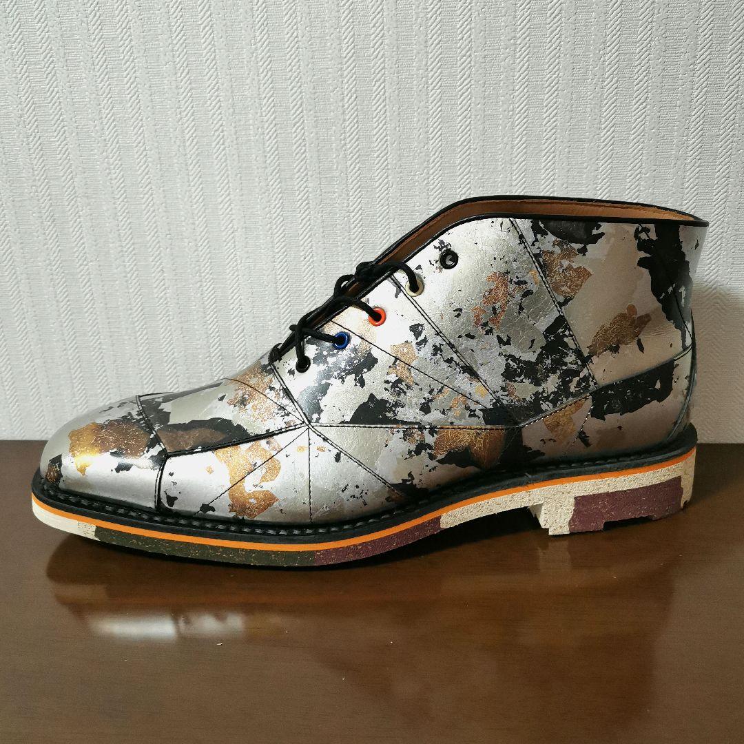 スコッチグレイン　限定モデル　京都レザー　雅　ST6350　シルバー