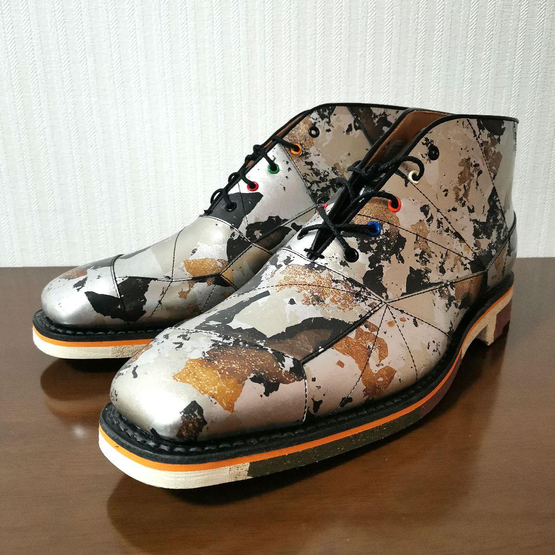 スコッチグレイン　限定モデル　京都レザー　雅　ST6350　シルバー