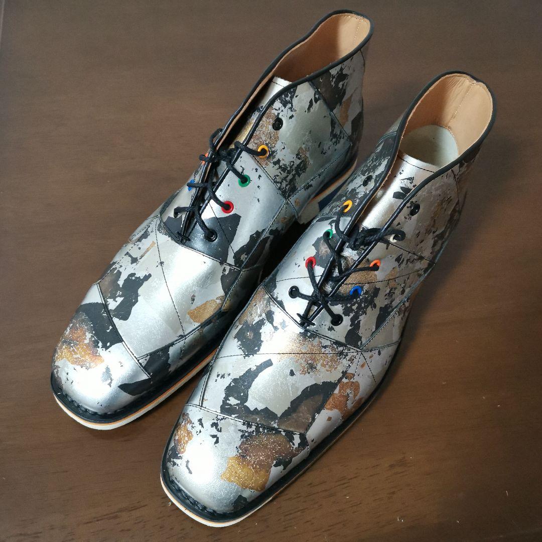 スコッチグレイン　限定モデル　京都レザー　雅　ST6350　シルバー