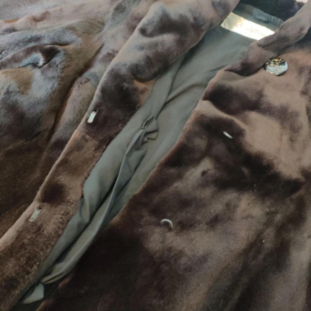 1 超美品　Altima サガミンク　三越　シェアードミンク　ダークブラウン