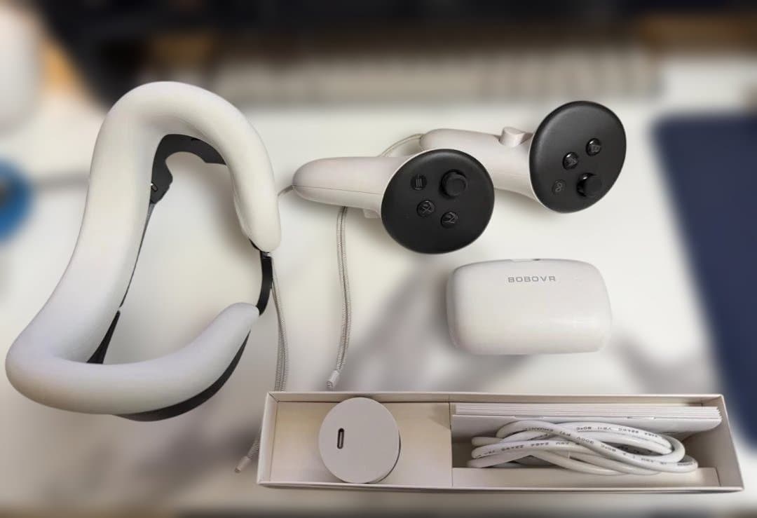  Quest 3 128GB + BOBOVR + 付属品多数 即日発送