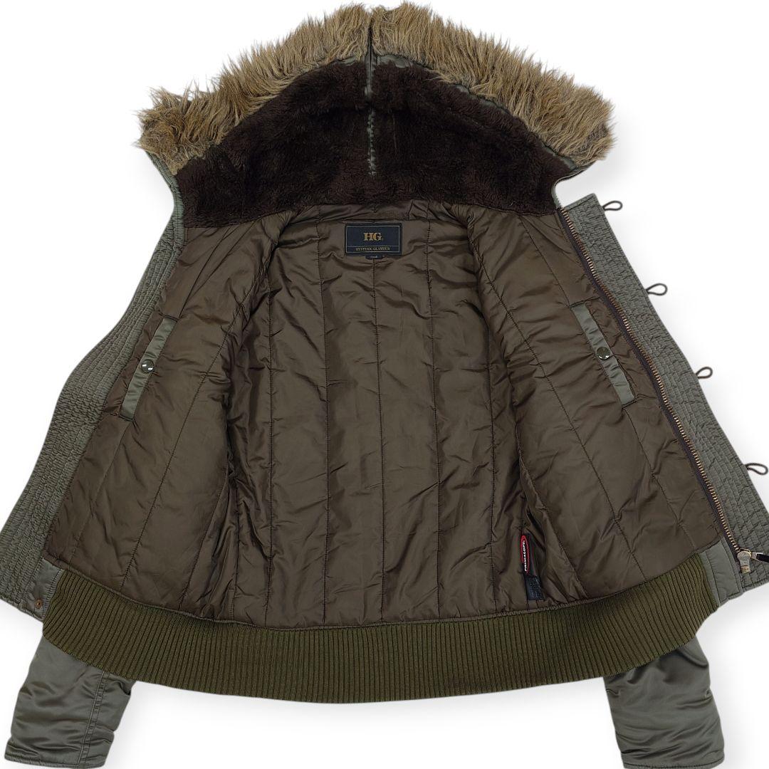 HG HYSTERIC GLAMOUR N2B フライトジャケット S 短丈