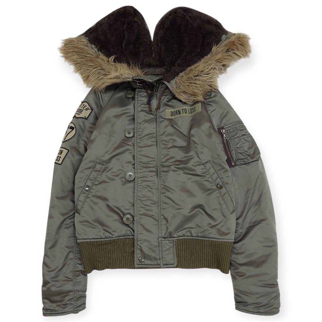 HG HYSTERIC GLAMOUR N2B フライトジャケット S 短丈