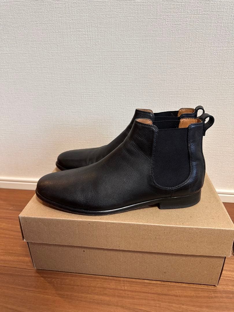 Clarks ブラック サイドゴアブーツ　UK6.5