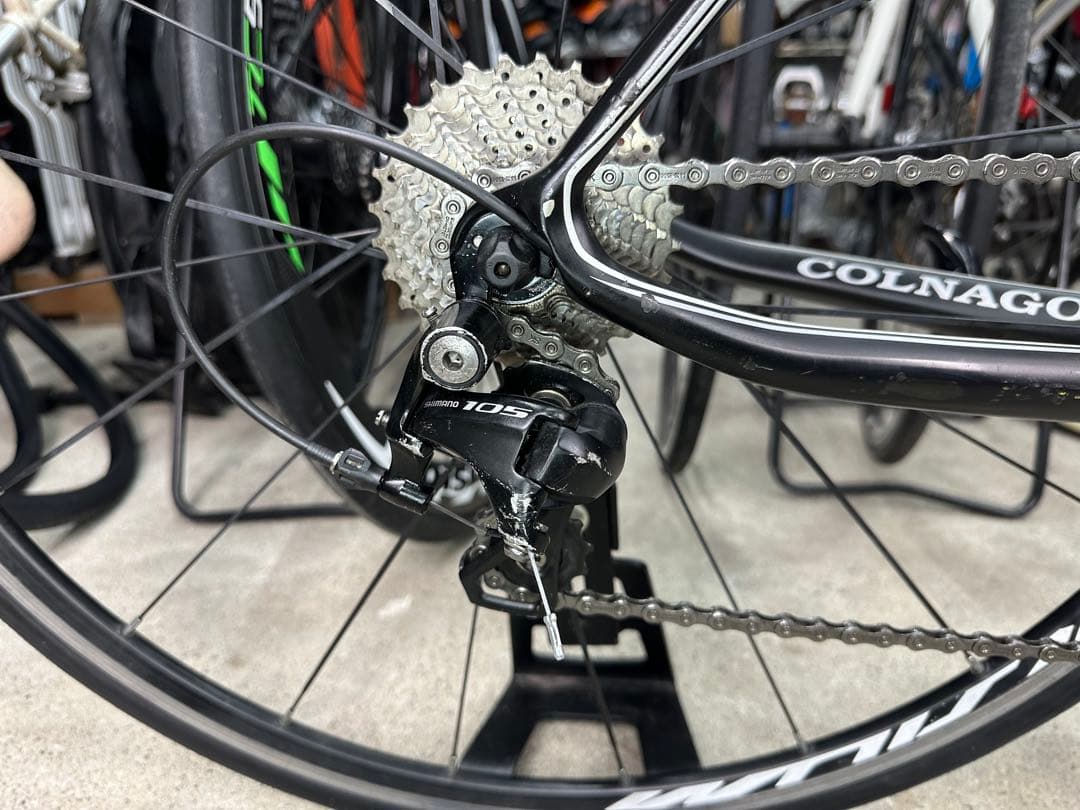 COLNAGO CX-ZEROフルカーボン基本分解発送送料無料！消耗品交換済み！