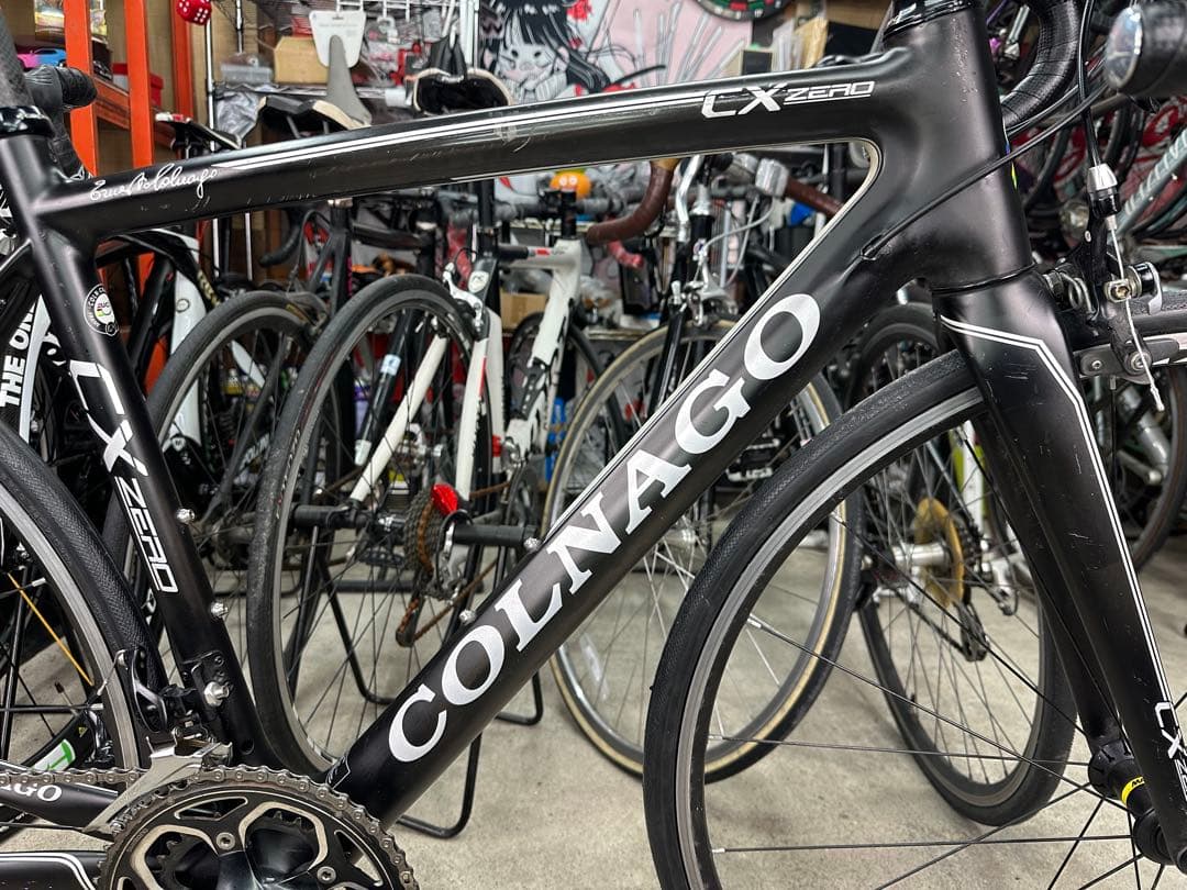 COLNAGO CX-ZEROフルカーボン基本分解発送送料無料！消耗品交換済み！