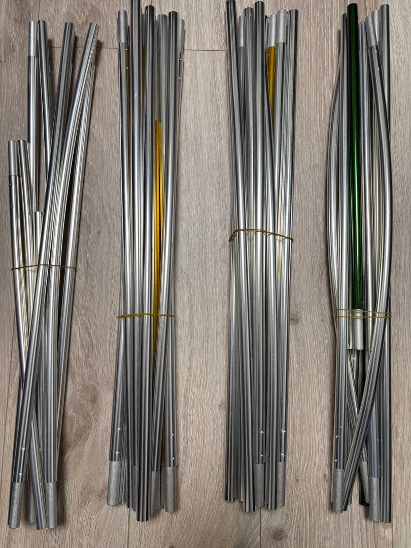 【美品】アメニティドームL(SDE-003RH) アップライトポール　セット