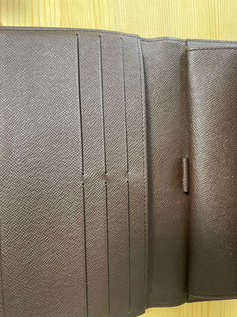 ルイ ヴィトン ダミエ ポルトフォイユ サラ 旧型 ブラウン ダミエ