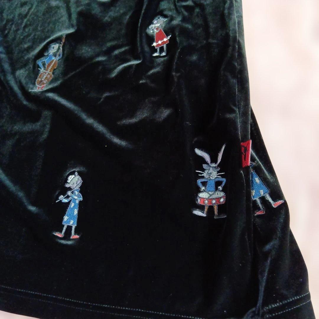 新品 アルベロベロ ベルベット風チュニック