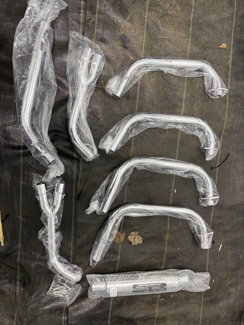 xjr400rh02 プリティーマフラー改