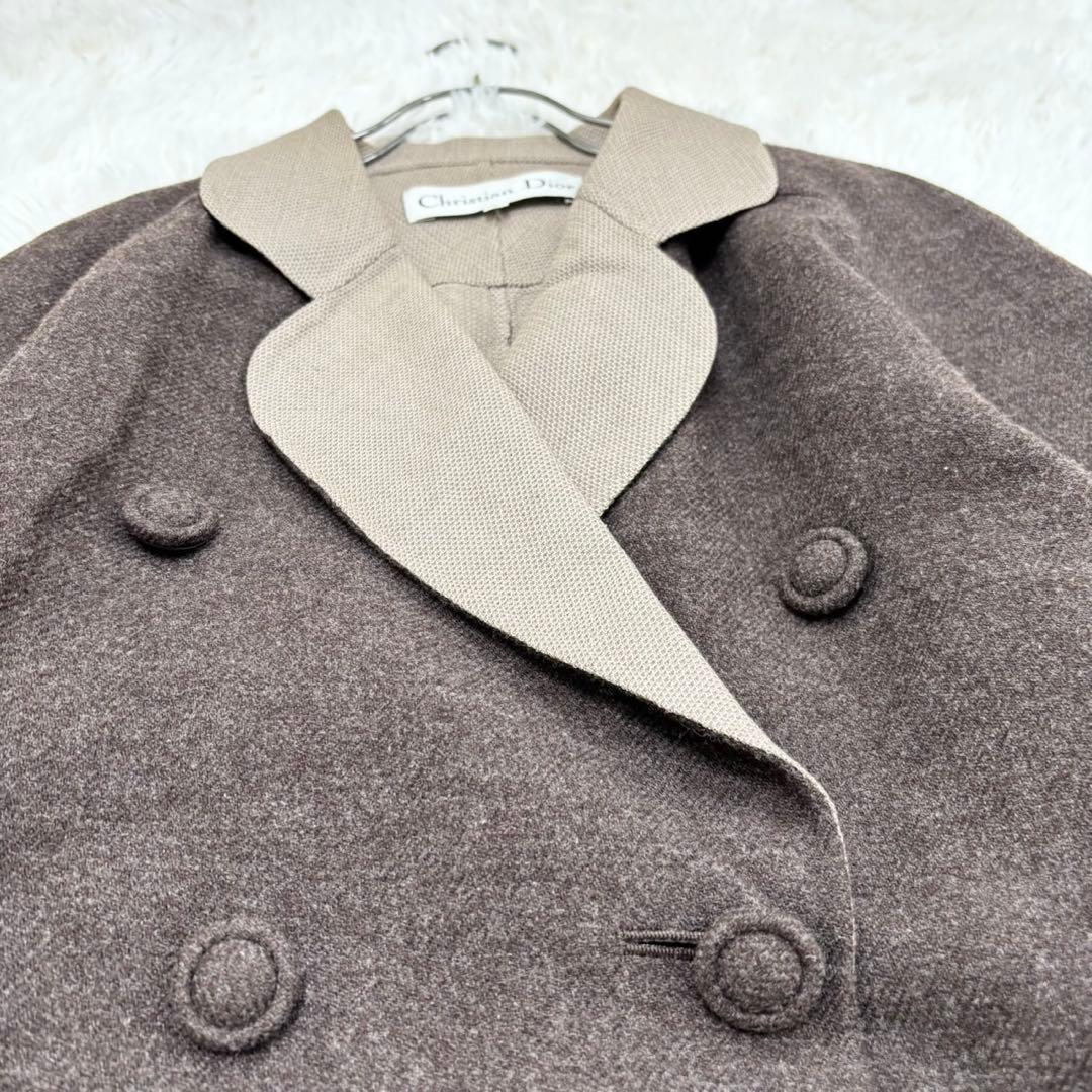 クリスチャンディオール チェスターコート ダブル 9号