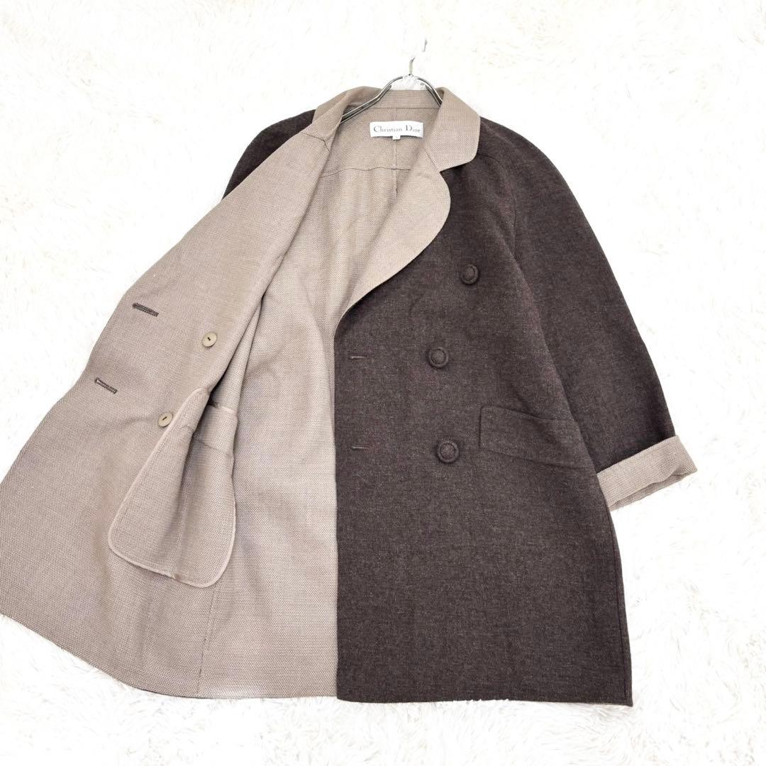 クリスチャンディオール チェスターコート ダブル 9号