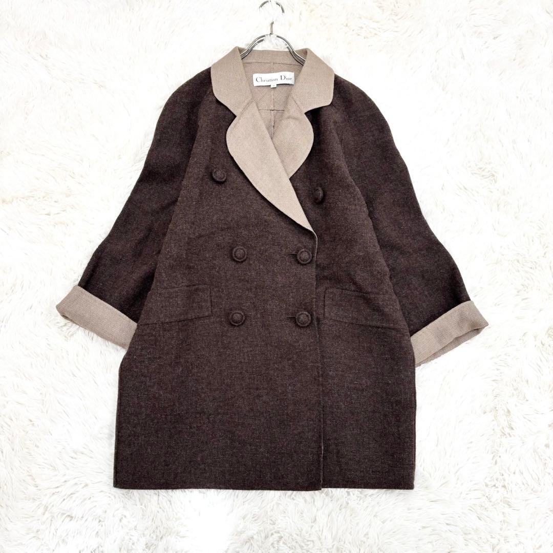 クリスチャンディオール チェスターコート ダブル 9号