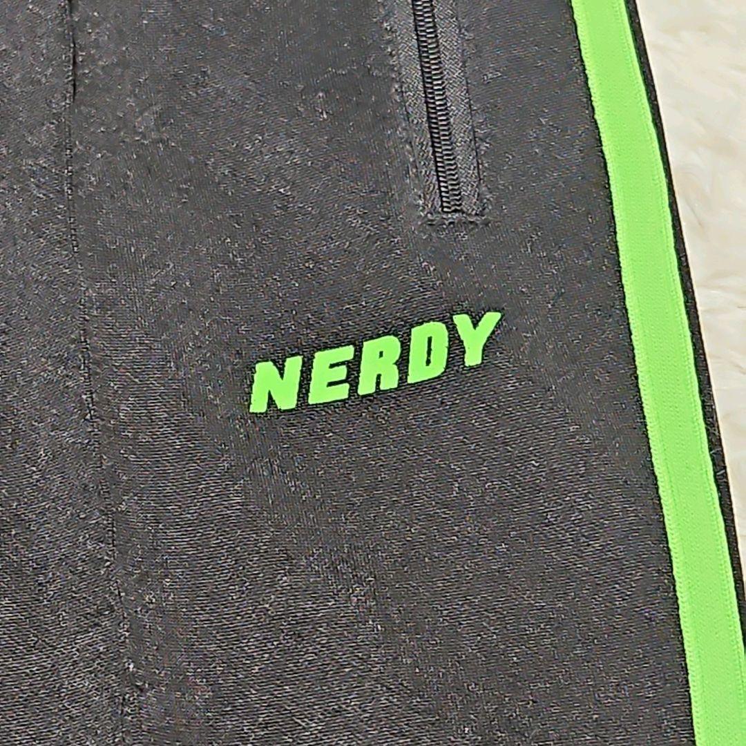 未使用級✨️ノルディ セットアップ ジャケットL パンツM ブラック&グリーン