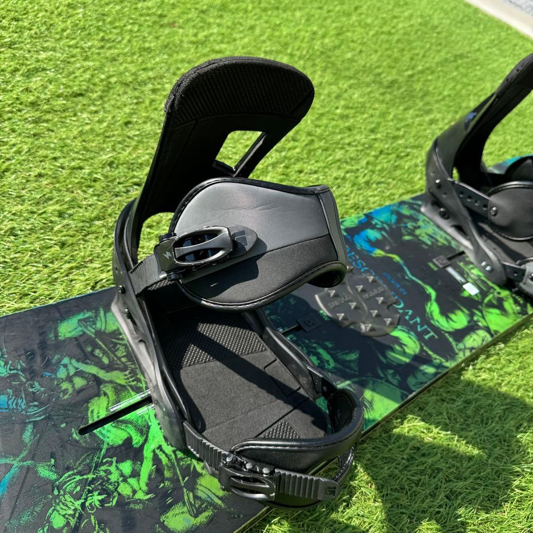 バートン ディセンダント 155cmW バイン付き フリースタイルM