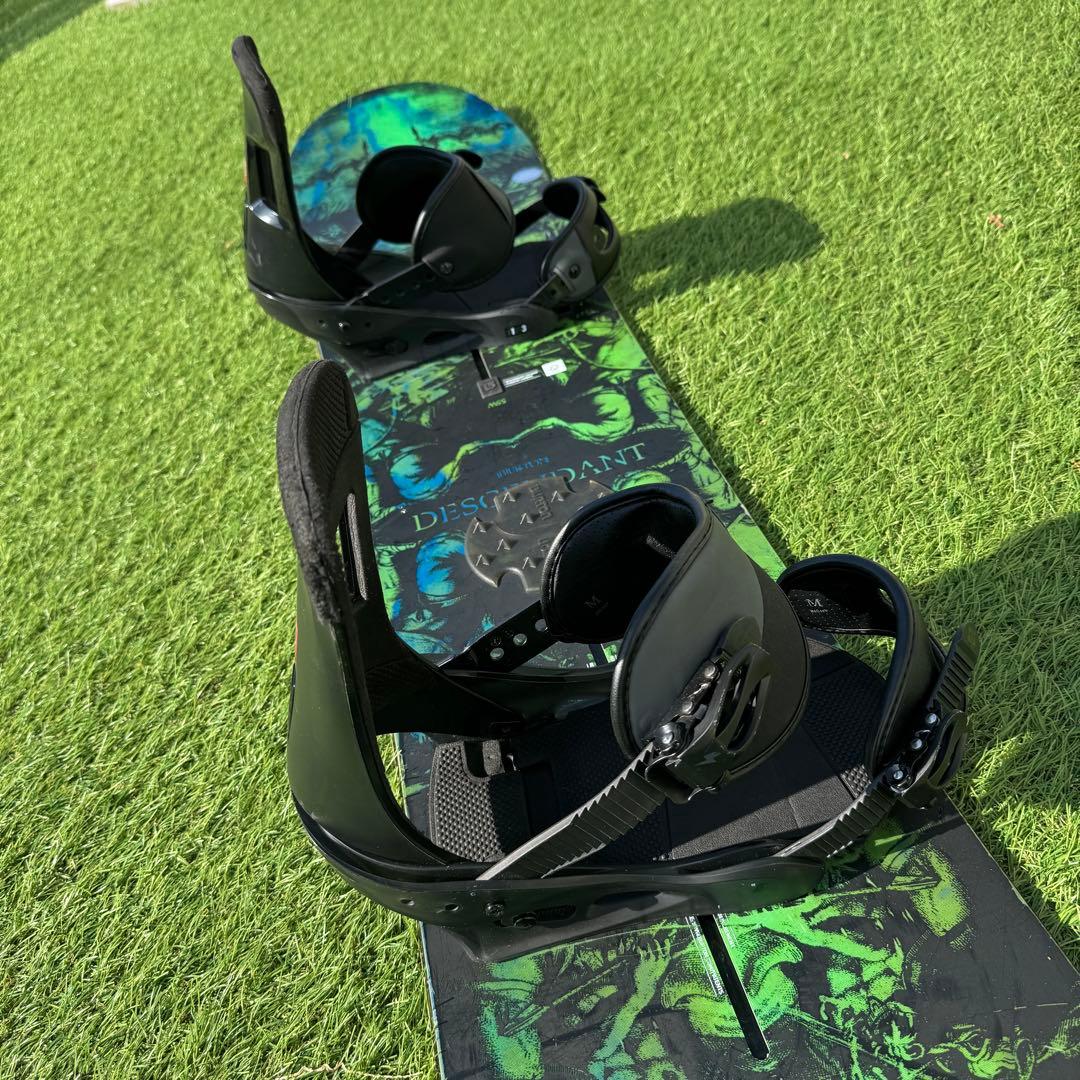 バートン ディセンダント 155cmW バイン付き フリースタイルM