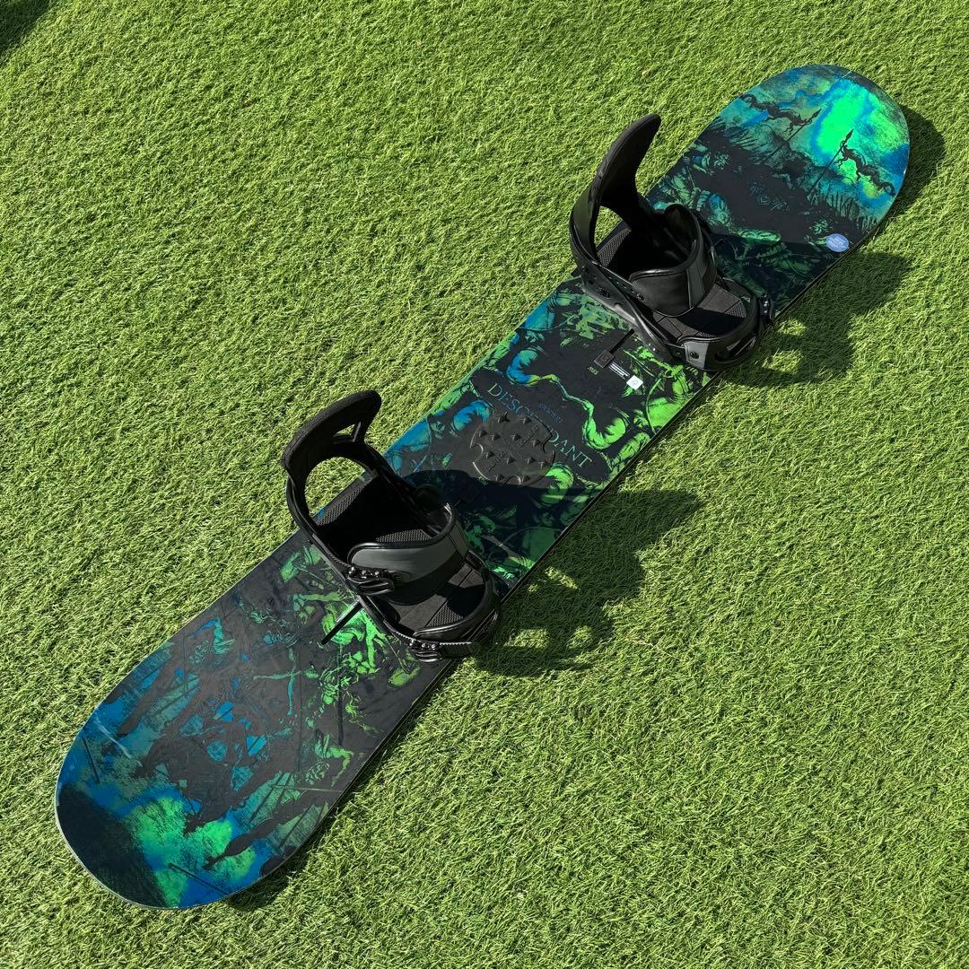 バートン ディセンダント 155cmW バイン付き フリースタイルM