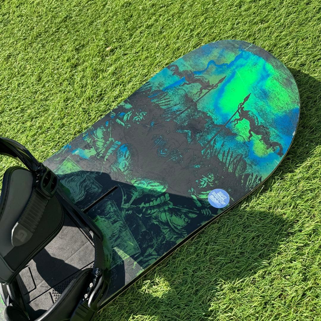 バートン ディセンダント 155cmW バイン付き フリースタイルM