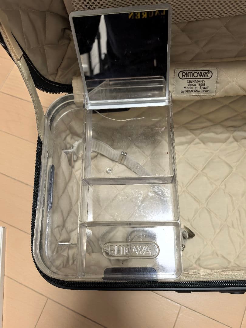 [値下不可]RIMOWA リモワ ボサノバビューティーケース ダイヤルロック式