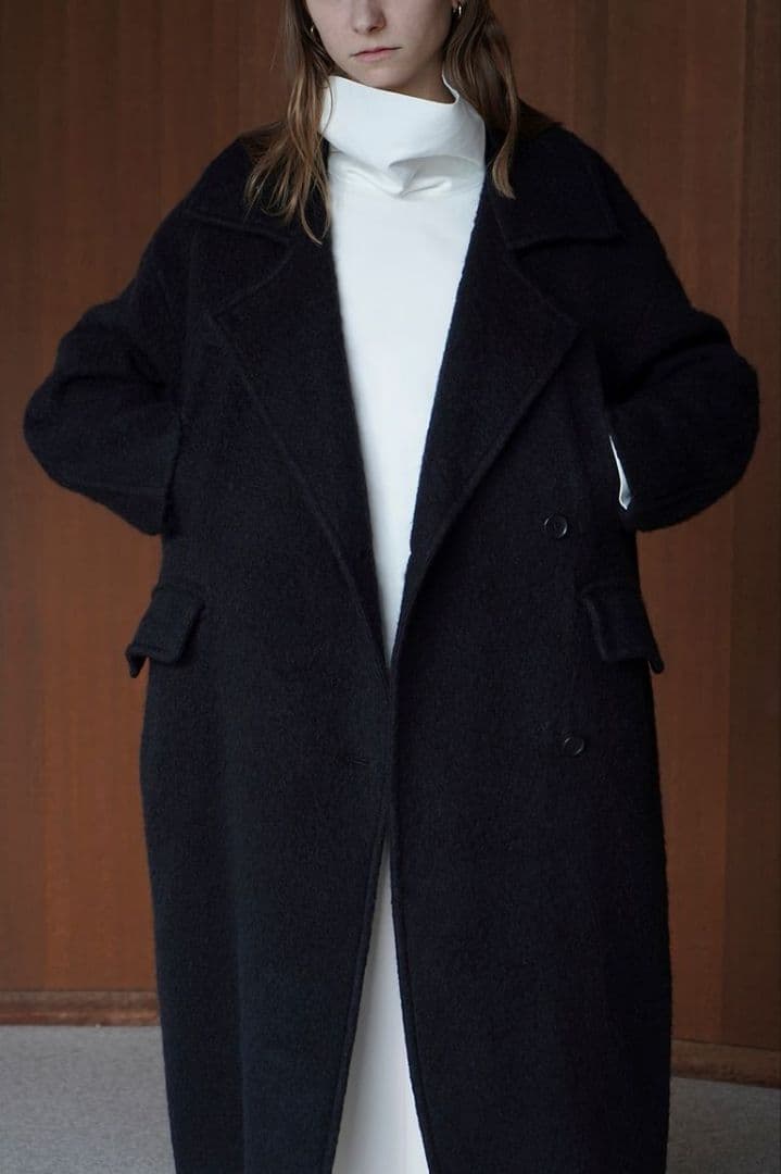 CLANE　SHORT SHAGGY COCOON OVER COAT