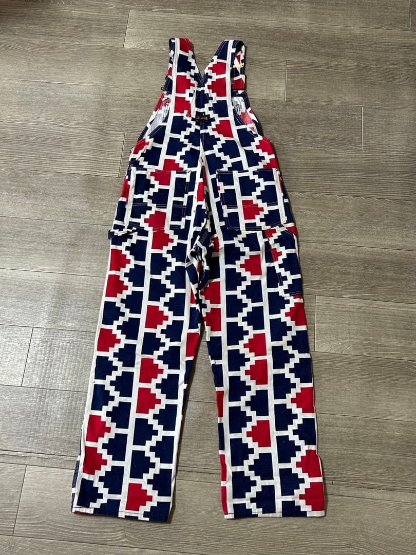 60s 70s ビンテージ オーバーオール 総柄 big smith