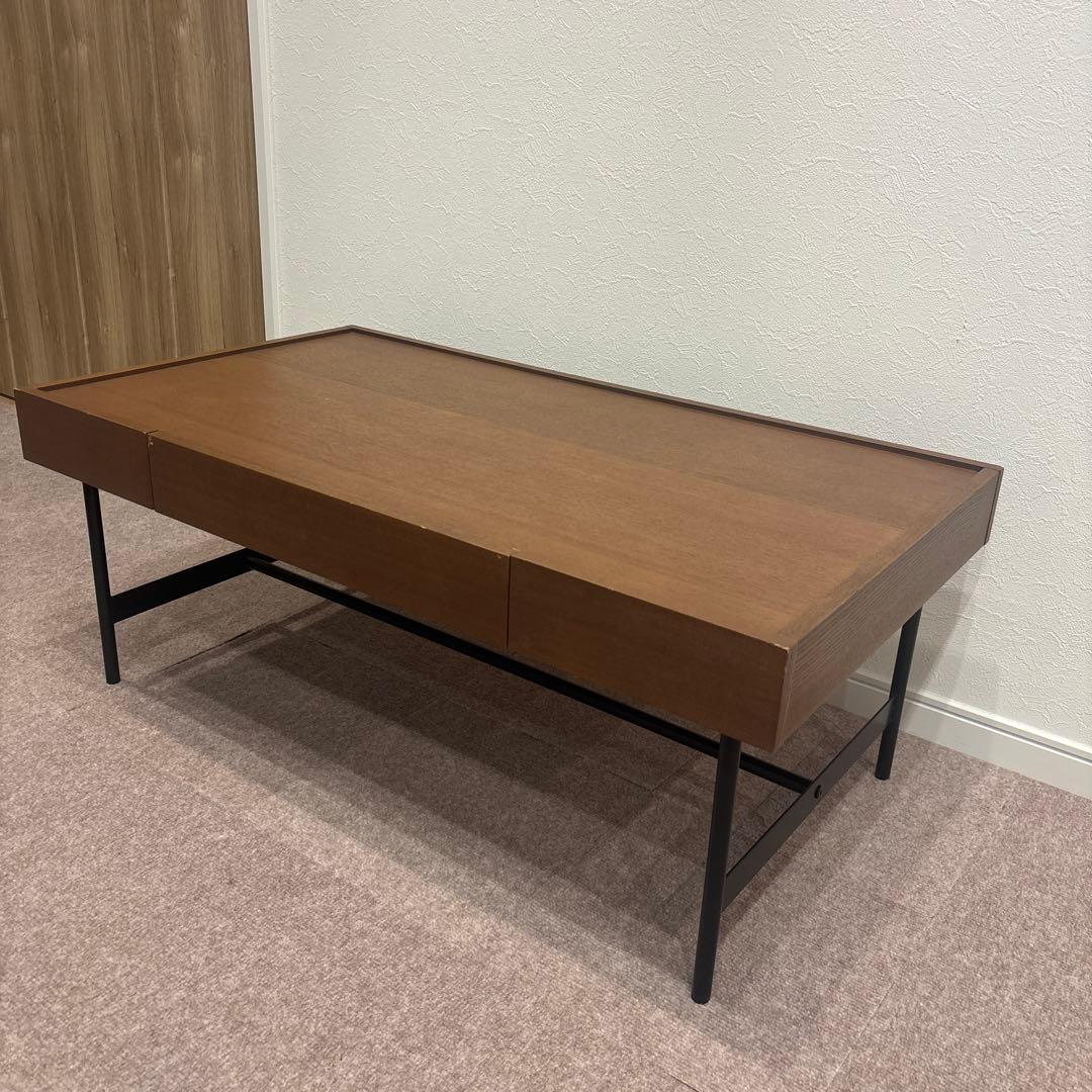 unico HOXTON ローテーブル W900 ウォールナット 北欧