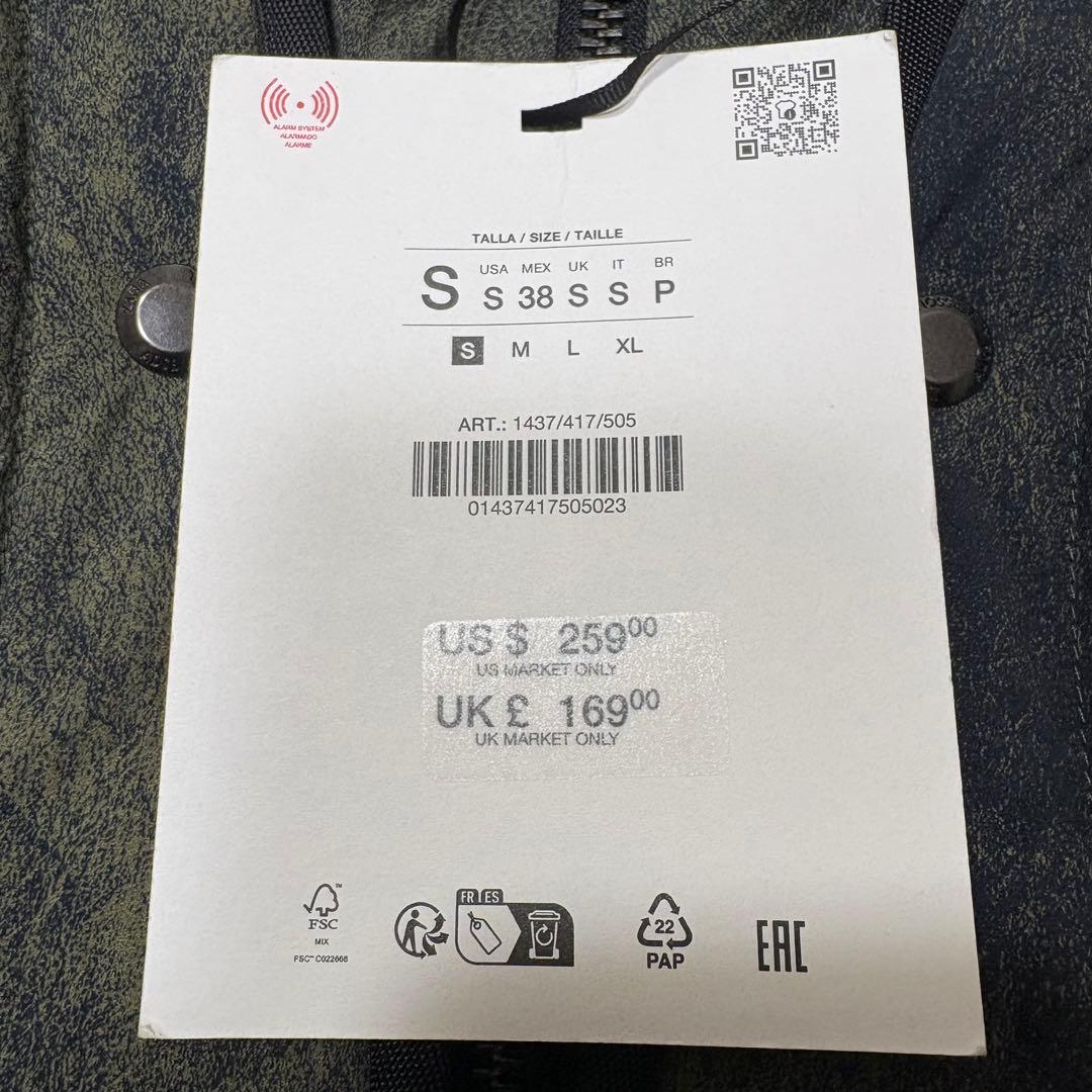 希少　タグ付き　ザラ　アンダーソンベル　コラボ　ボンバージャケット　MA-1