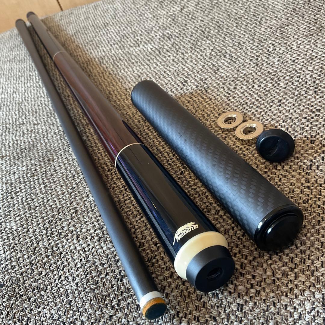 プレデター　クワイエットローラー　ビリヤード キュー　ラジアル　カーボンシャフト