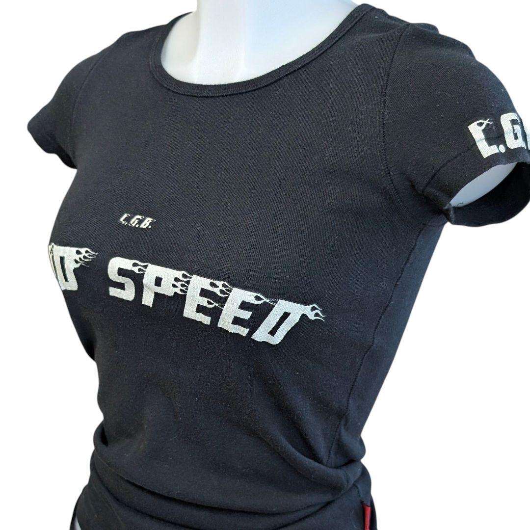 LGB 希少 GOD SPEED ブラック Ｔシャツ 黒 XS カットソー