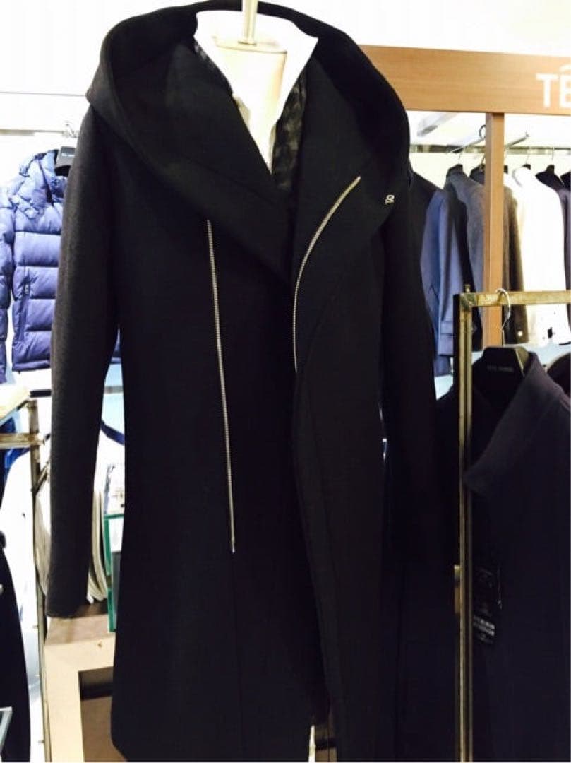 TETE HOMME ラップフードコート　カシミヤ