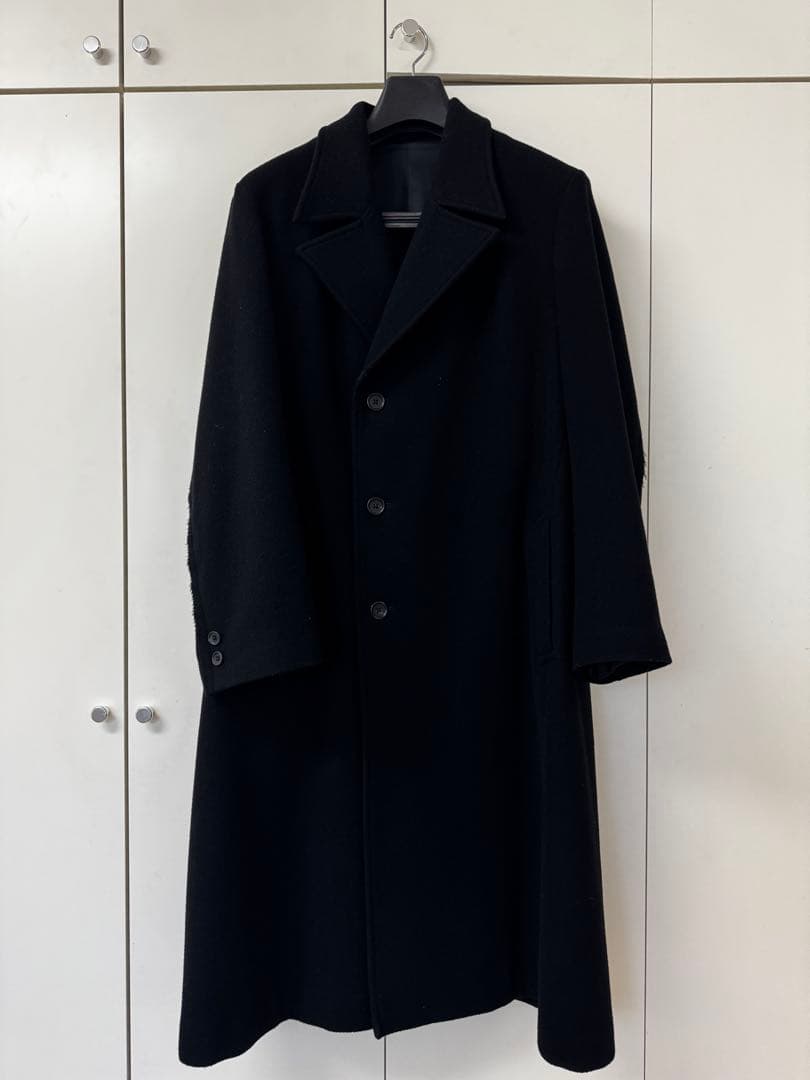 ジャケット・アウター AIRY MOSSER BASIC CUTTING COAT