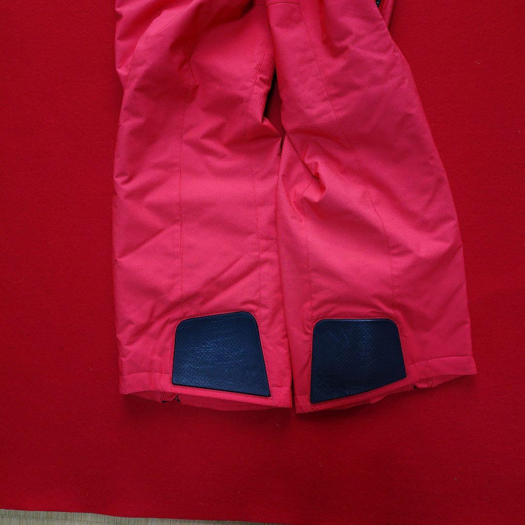 OGASAKA(デサント)スキーウェア上下 ピンク•マーブルストライプ