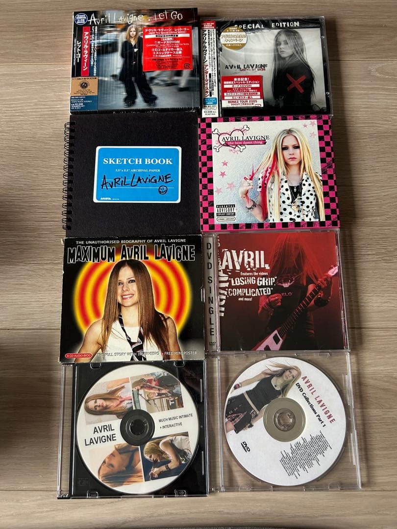 Avril Lavigne CD・DVDコレクションセット