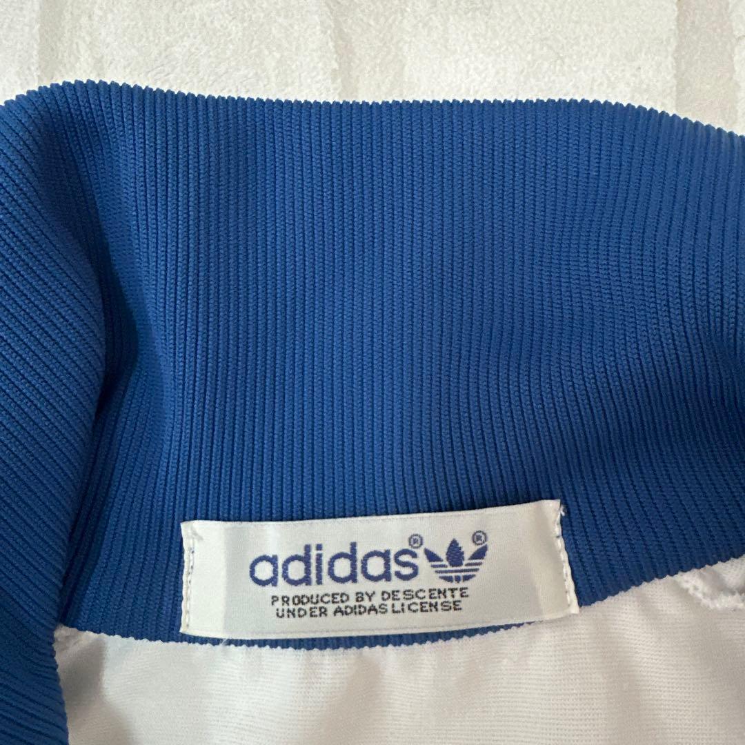 値下げ 70s アディダス OLD adidas トレフォイル 刺繍 ジャージ