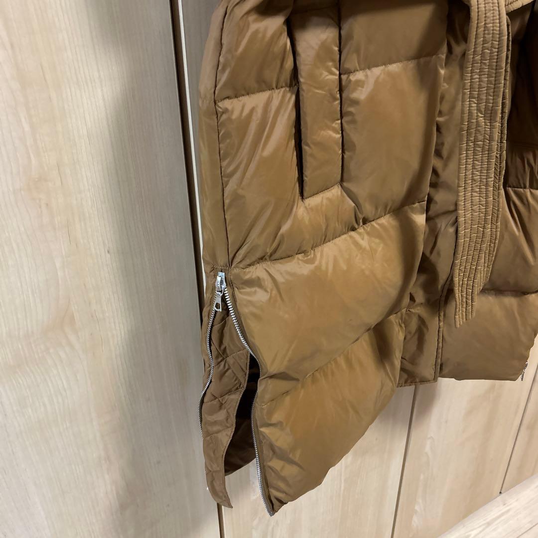 美品　イブサロモン　オリラグ　ファー　ダウンベスト　毛皮ジレコート