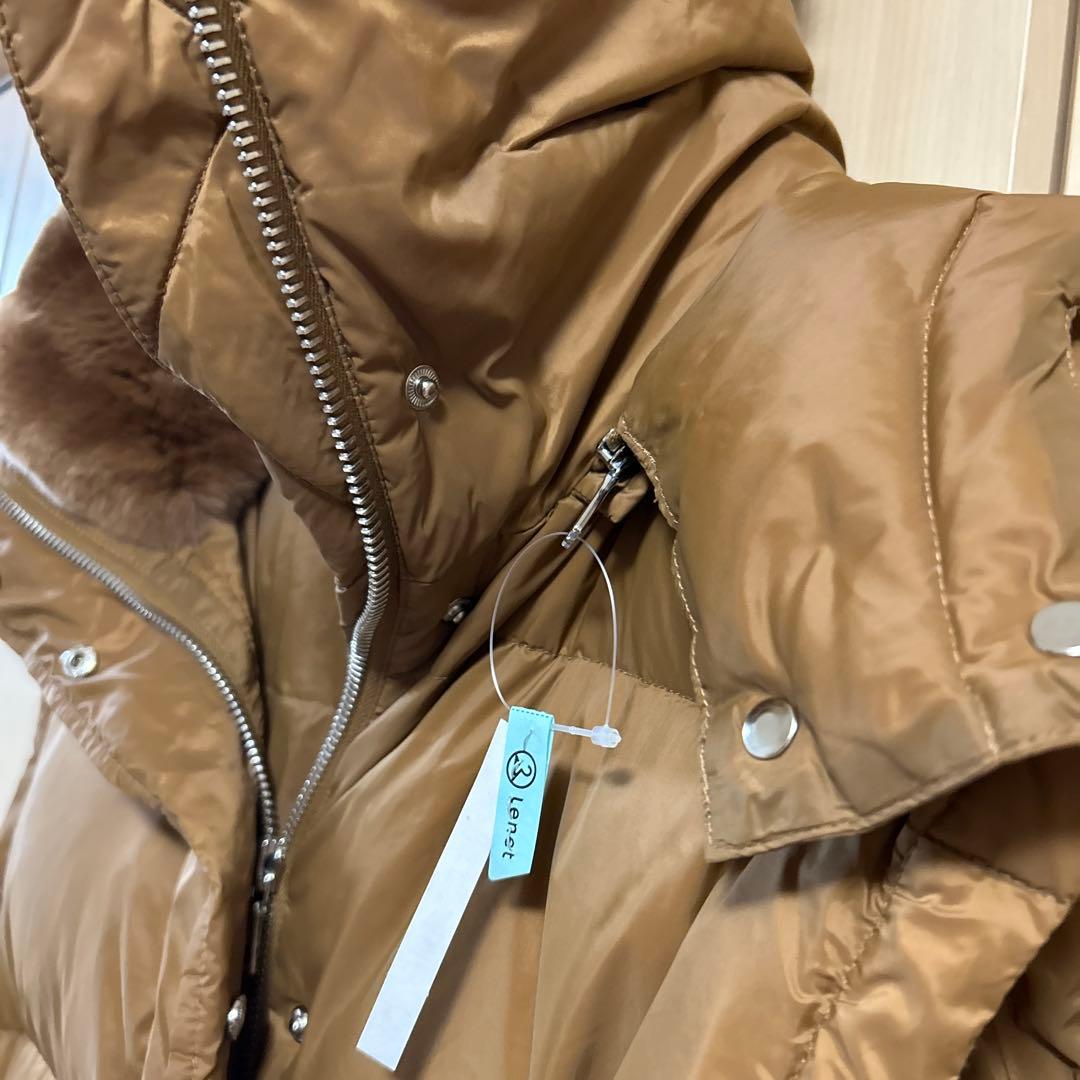 美品　イブサロモン　オリラグ　ファー　ダウンベスト　毛皮ジレコート