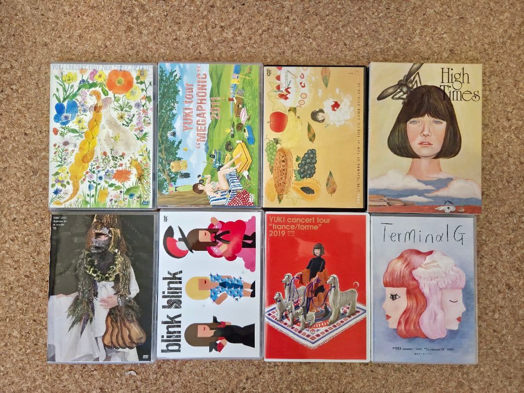 YUKI　ライブDVDセット