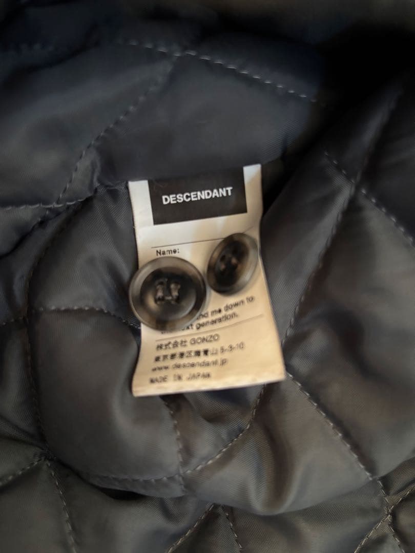 【人気】DESCENDANT CLAIRTON PLAID JACKET