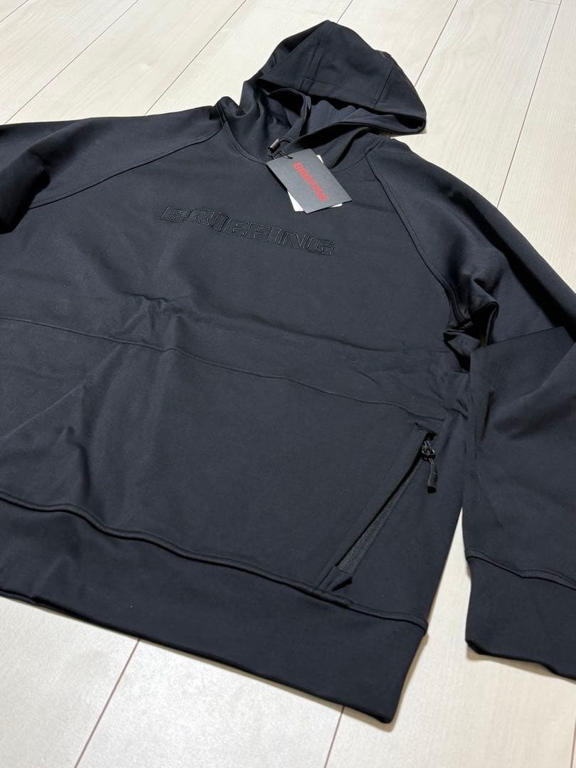 未使用)ブリーフィング ゴルフ メンズ パーカー サイズL ブラック