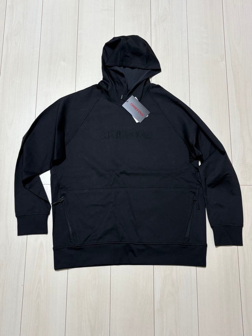 未使用)ブリーフィング ゴルフ メンズ パーカー サイズL ブラック