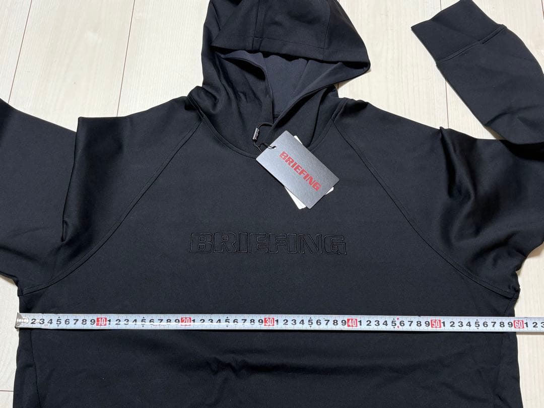 未使用)ブリーフィング ゴルフ メンズ パーカー サイズL ブラック
