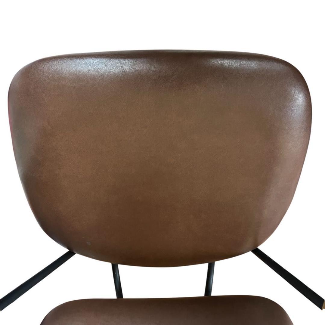 アボック ダイニングチェア 肘付 キャメル　クラッシュゲート　関家具　 椅子